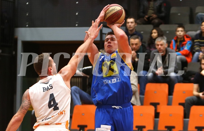 Basketball ABL 2017/18, Grunddurchgang 14.Runde BK Dukes Klosterneuburg vs. UBSC Graz


