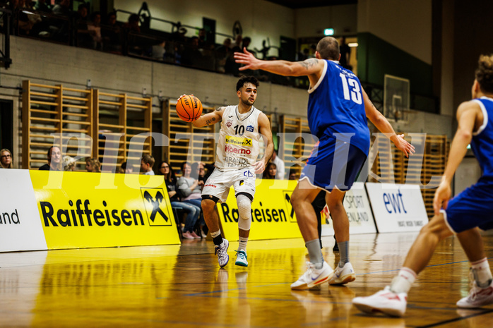 Basketball, Basketball Zweite Liga 2024/25, Grunddurchgang 2.Runde, Mattersburg Rocks, Kufstein Towers, Julian Alper (10)