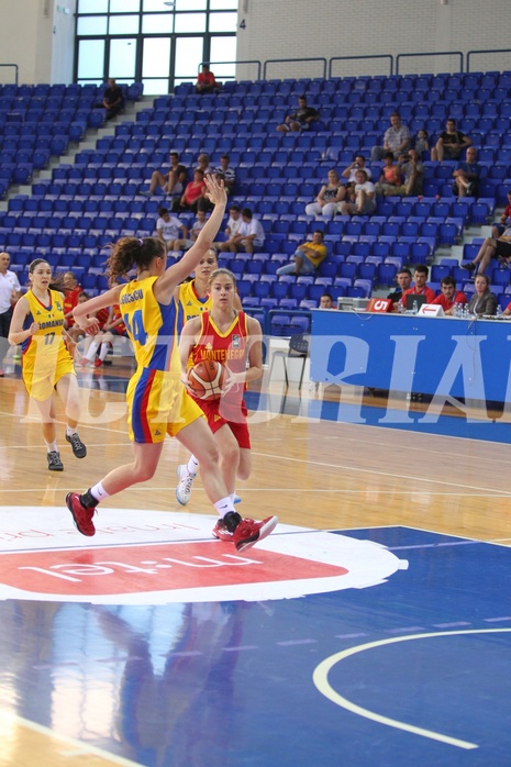 FIBA Europe EC U20 Women Division B Romania vs Montenegro