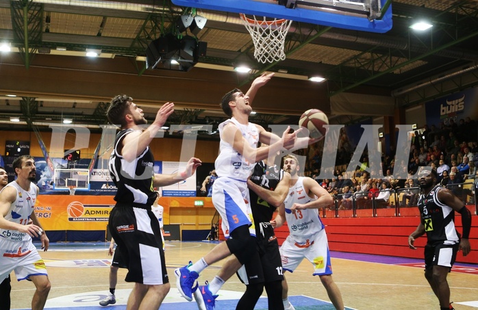Basketball ABL 2018/19, Grunddurchgang 13.Runde Kapfenberg Bulls vs. Flyers Wels


