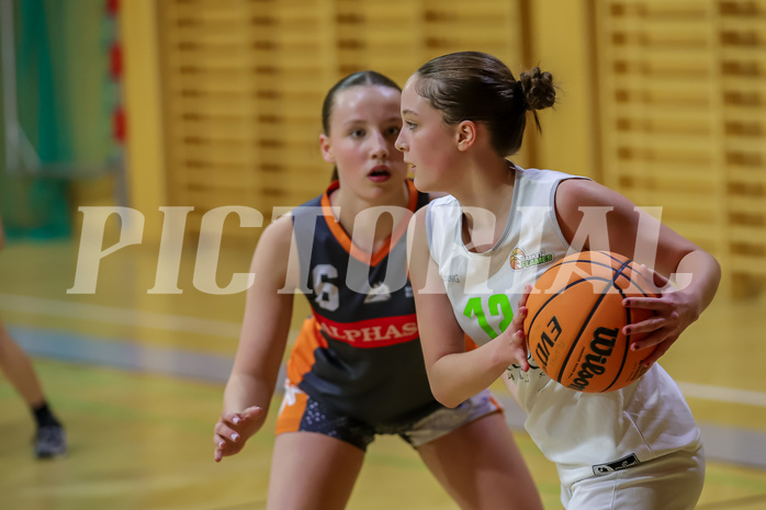 20.10.2024 Österreichischer Basketballverband 2024/25, SLWU16, Basket Flames UNION vs. Basket Duchess

