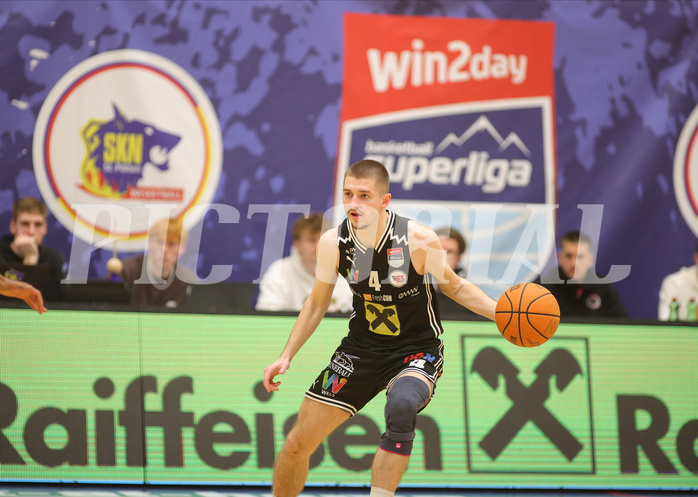 Basketball Superliga 2023/24, 2.Plazierungsrunde SKN St. Pölten vs. Flyers Wels


