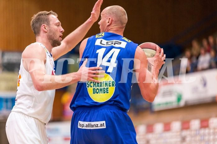 Basketball ABL 2015/16 Playoff Viertelfinale Spiel 1 Oberwart Gunners vs. Gmunden Swans