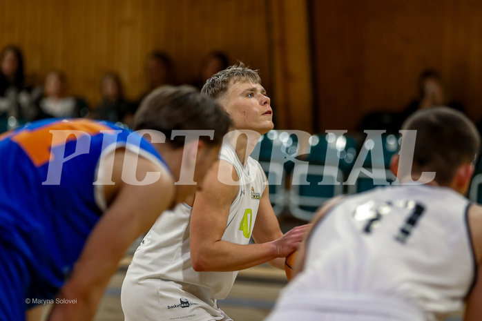 12.01.2025 Österreichischer Basketballverband 2024/25, SLMU19, Basket Flames WAT vs. BBU Salzburg