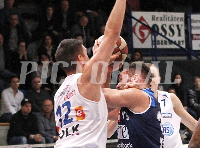 Basketball ABL 2017/18 Grunddurchgang 13.Runde RaiffeisenOberwart Gunners vs Kapfenberg Bulls
