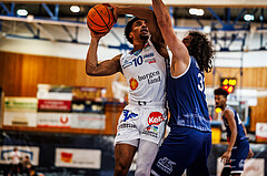 Basketball, win2day Basketball Superliga 2024/25, Grunddurchgang Runde 19, Oberwart Gunners, BBC Nord Dragonz, Robert Allen (10)