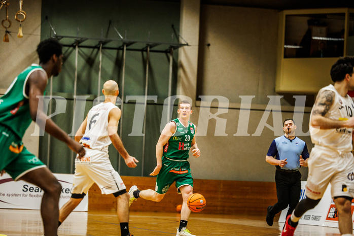 Basketball, Basketball Zweite Liga 2024/25, Grunddurchgang 19.Runde, Mattersburg Rocks, Future Team Steiermark, Felix Krasser (20)
