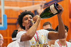 Basketball, Basketball Superliga 2024/25, Playoffs, Finale Spiel 1, Oberwart Gunners vs. BBC Nord Dragonz