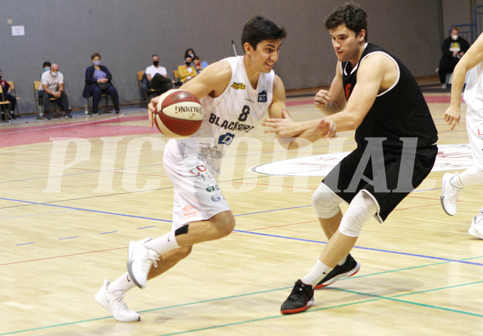 Basketball Zweite Liga 2020/21 Grunddurchgang 2.Runde  Jennersdorf Blackbirds vs Mistelbach Mustangs