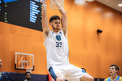 Basketball, Win2Day Superliga 2022/23, Grunddurchgang 22.Runde, Vienna Timberwolves, SKN St. Pölten Basketball, Chris Vogt (33)