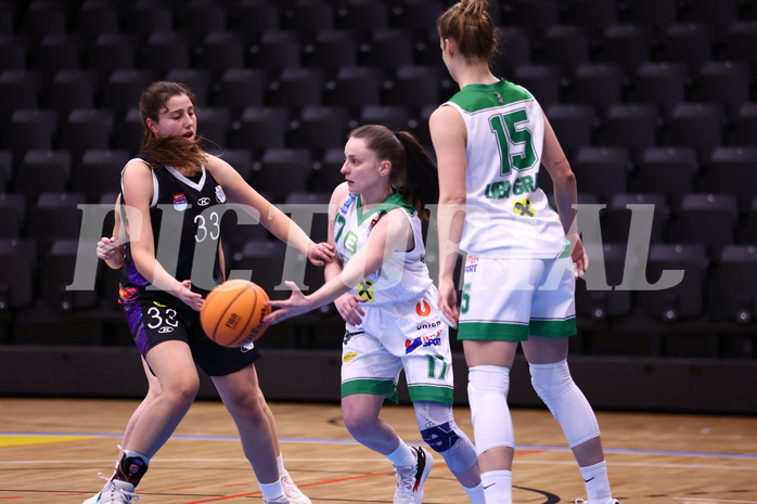 17.12.2023, Graz, Raiffeisen Sportpark, Basketball Damen Superliga 2023/24, Grunddurchgang 7.Runde, UBI Holding Graz - Vienna United Women,  