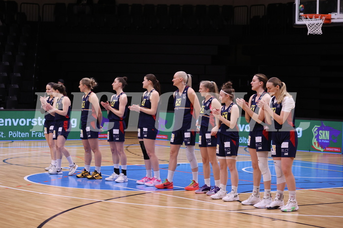 01.04.2024, Graz, Raiffeisen Sportpark, Basketball Damen Superliga 2023/24, Finale, Spiel 2, UBI Holding Graz - SKN St. Pölten Frauen ,  