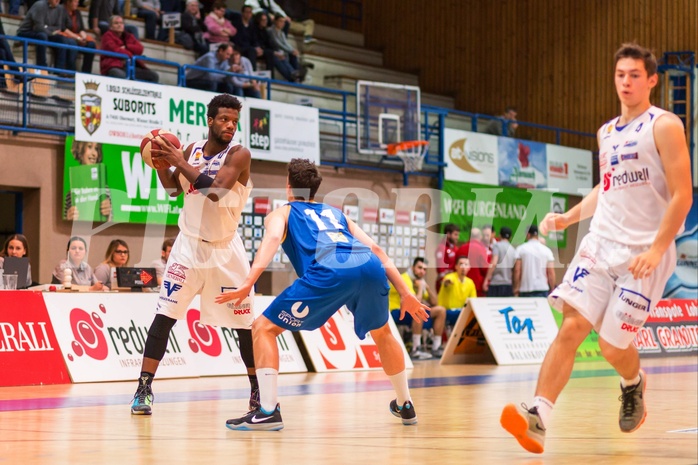 Basketball ABL 2015/16 Grunddurchgang 28.Runde Oberwart Gunners vs. UBSC Graz