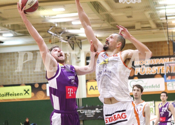 Basketball ABL 2018/19 Grunddurchgang 28.Runde  Fürstenfeld Panthers vs Vienna D.C.Timberwolves

