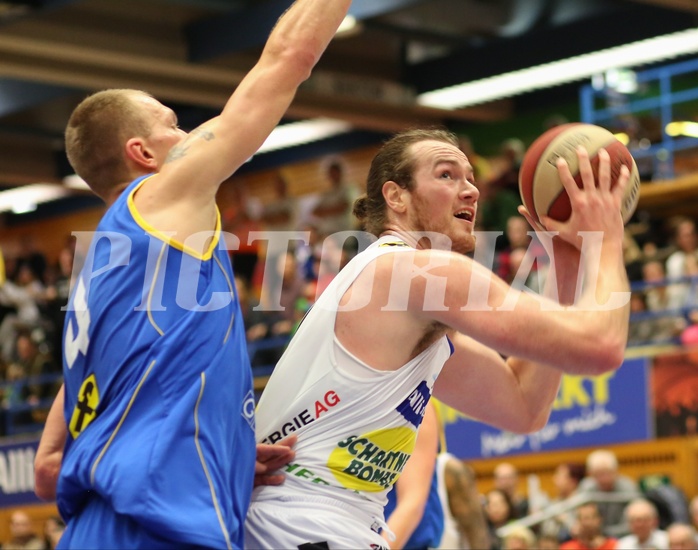 Basketball ABL 2015/16 Grunddurchgang 21.Runde Gmunden Swans vs. UBSC Graz