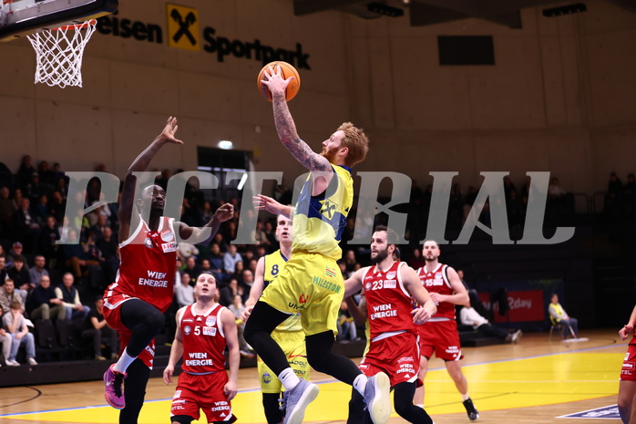 31.01.2025, Graz, Raiffeisen Sportpark Graz, Basketball Superliga 2024/25, Grunddurchgang, Runde 19, UBSC Graz - BC Vienna