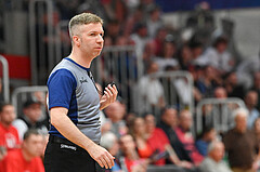 Basketball Superliga 2024/25, Playoff, Viertelfinale Spiel 3, Flyers Wels vs BBC Nord Dragonz,
