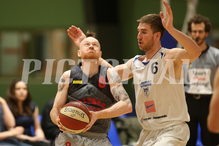 Basketball 2.Bundesliga 2016/17, Grundurchgang 21.Runde D.C. Timberwolves vs. Villach Raiders


