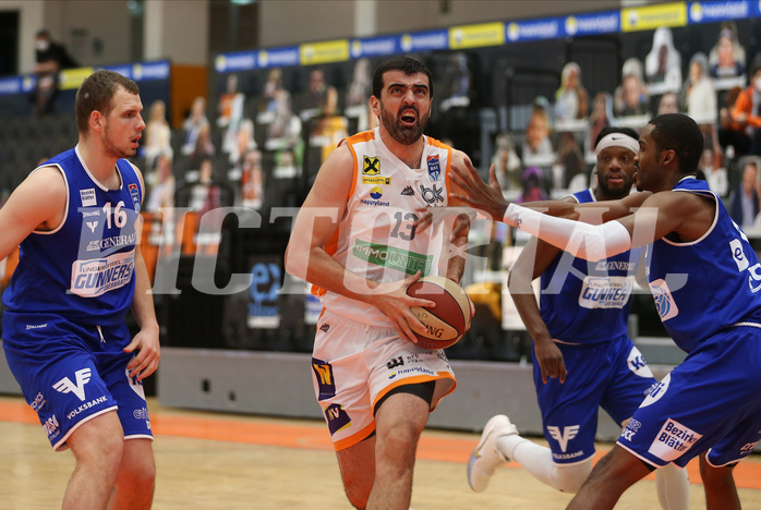 Basketball Superliga 2020/21, Grunddurchgang 17.Runde Klosterneuburg Dukes vs. Oberwart Gunners


