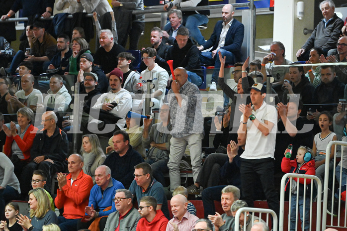 Basketball, Superliga 2024/25, Plazierungsrunde 1.Runde, Flyers Wels vs. Traiskirchen Lions,
