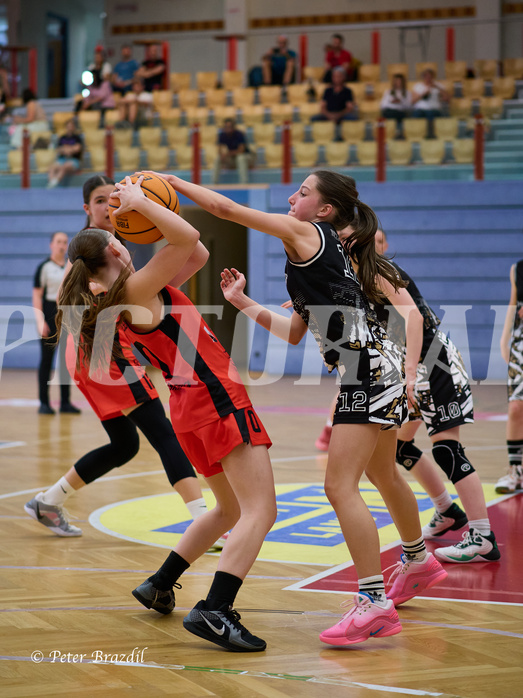 Basketball Superliga 2024/25, SLMU16 Traiskirchen Lionesses vs. VKL Vikings Kammer


