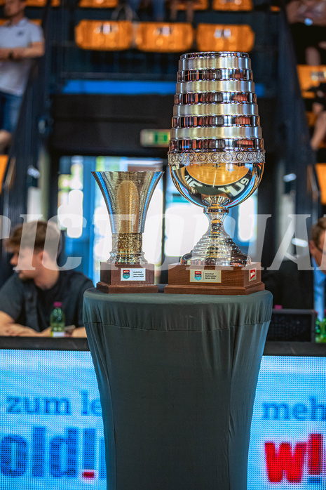 Basketball, Win2Day Superliga 2022/23, Playoff, Finale Spiel 4, BC Vienna, Gmunden Swans, Pokal