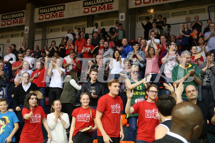 Basketball ABL 2015/16 Grunddurchgang 36.Runde BC Vienna vs. Traiskirchen Lions


