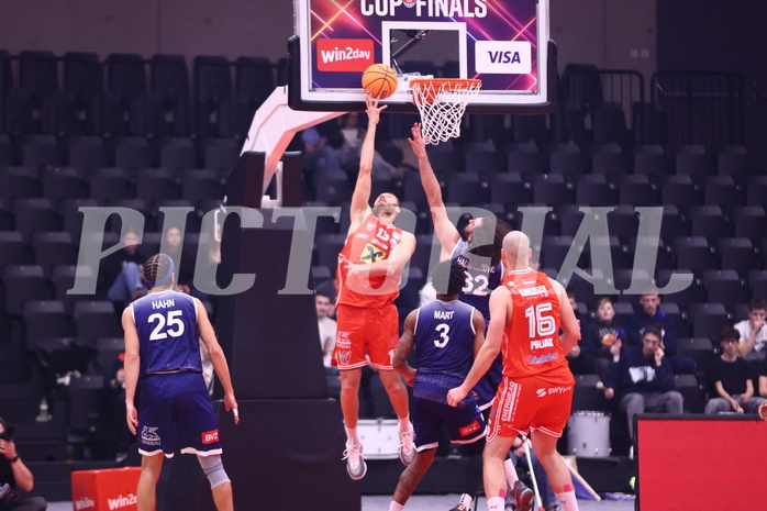 18.01.2025, Graz, Raiffeisen Sportpark, Basketball Austria Cup 2025, Final Four, Semifinale, Flyer Wels vs BBC Nord,  
