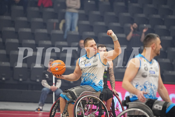 Basketball Austria Cup 2025, Final Four, Rollstuhl BB Cup Finale,  Flinkstones Graz vs Sitting Bulls Klosterneuburg


