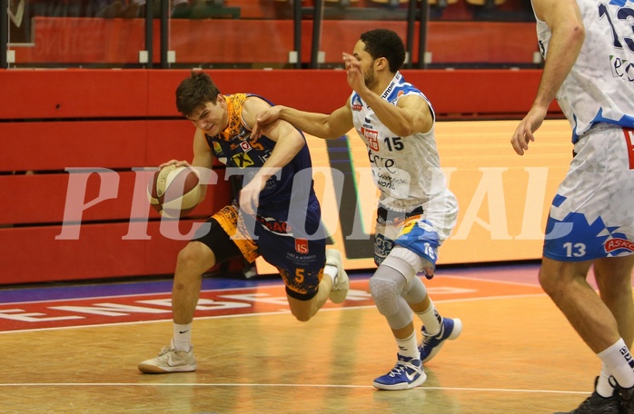 Basketball ABL 2017/18, Grunddurchgang 20.Runde Kapfenberg Bulls vs. Fürstenfeld Panthers