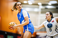 Basketball, Win2Day Basketball Damen Superliga 2023/24, Grunddurchgang 10.Runde, Vienna Timberwolves, DBB LZ OÖ, Milica Popovic (13)