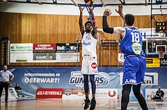 Basketball, ABL 2018/19, Playoff HF Spiel 1, Oberwart Gunners, Gmunden Swans, Dwane Miner (6)