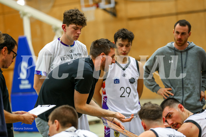 Basketball Zweite Liga 2024/25, Grunddurchgang 11.Runde Vienna United vs. Mistelbach Mustangs


