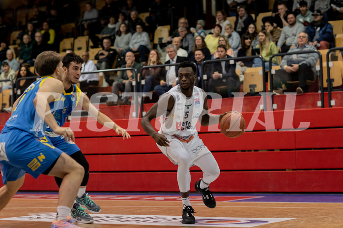 Basketball, Basketball Superliga 2022/23, Grunddurchgang Runde 18, Kapfenberg Bulls, SKN St. P