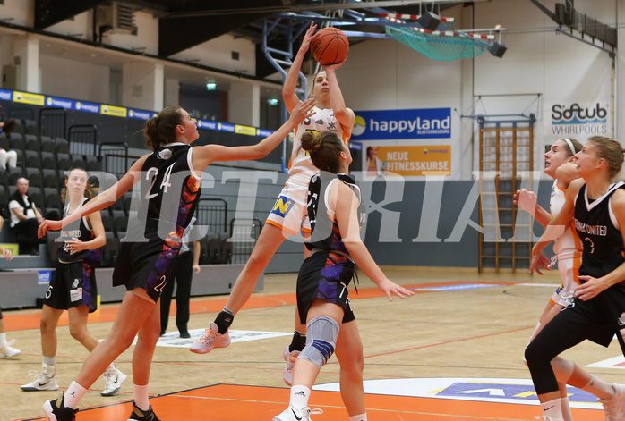 Basketball Damen Superliga 2021/22, Grunddurchgang 4.Runde BK Duchess Klosterneuburg vs. Vienna United


