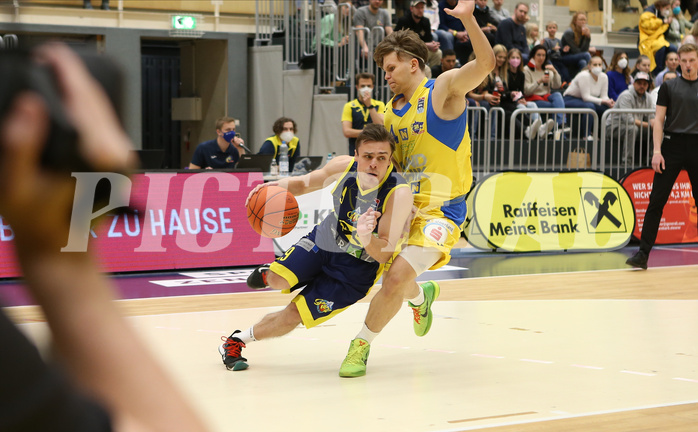 Basketball Superliga 2021/22, 7.Plazierungsrunde SKN St.Pölten vs. UBSC Graz