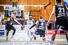Basketball, bet-at-home Basketball Superliga 2020/21, Grunddurchgang, 4. Runde, Oberwart Gunners, Raiffeisen Flyers Wels, Quincy Diggs (13)