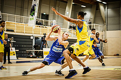 Basketball, bet-at-home Basketball Superliga 2019/20, Viertelfinale 2. Spiel, SKN St. Pölten Basketball, Oberwart Gunners, Sebastian Käferle (7)