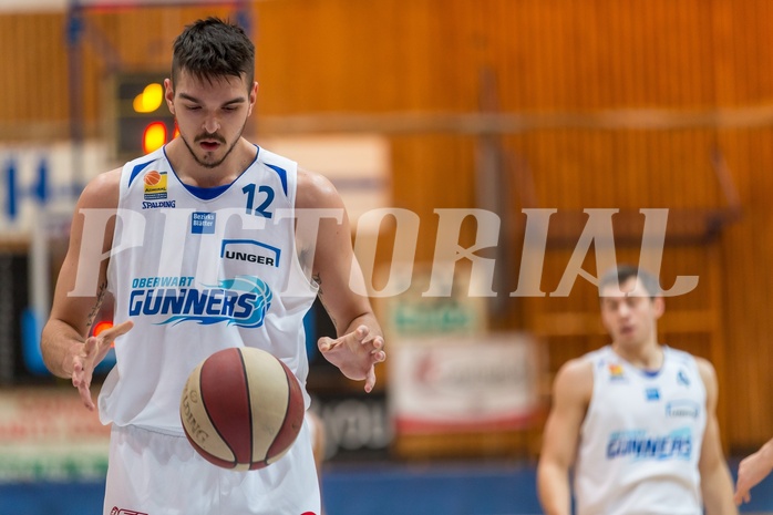 Basketball, ABL 2017/18, Grunddurchgang 20.Runde, Oberwart Gunners, UBSC Graz, Benjamin Blazevic (12)