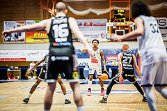 Basketball, Win2Day Superliga 2024/25, Playoffs Viertelfinale Spiel 4, BBC Nord Dragonz, Flyers Wels, Rayshawn Mart (3)