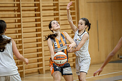22.02.2025 Österreichischer Basketballverband 2024/25, SLWU14 Basket Flames UNION vs Basket Duchess