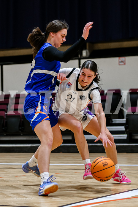 01.03.2025 Österreichischer Basketballverband 2024/25, SLWU19 Vienna United vs. DBB Basketgirls Wels