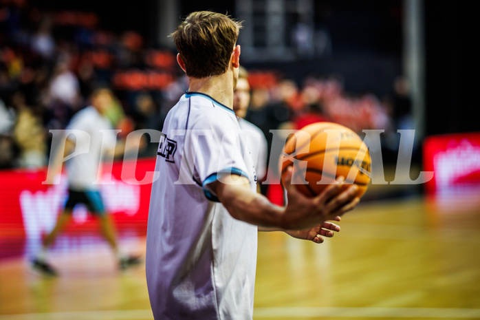 Basketball, Win2Day Superliga 2023/24, Grunddurchgang 8.Runde, BC Vienna, Vienna Timberwolves, Elias Wlasak (8)