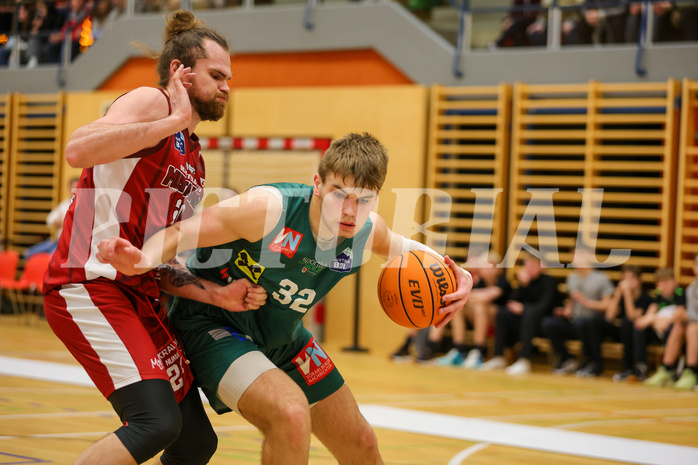 Basketball Zweite Liga 2023/24, Playoff Viertelfinale Spiel 1 Mistelbach Mustangs vs. Dornbirn Lions


