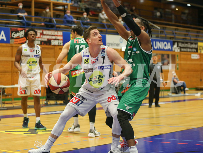 Basketball Superliga 2020/21, 10. Plazierungsrunde Gmunden Swans vs. Kapfenberg Bulls


