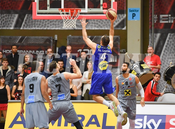 Basketball ABL 2016/17, Grunddurchgang 20.Runde WBC Wels vs. Gmunden Swans


