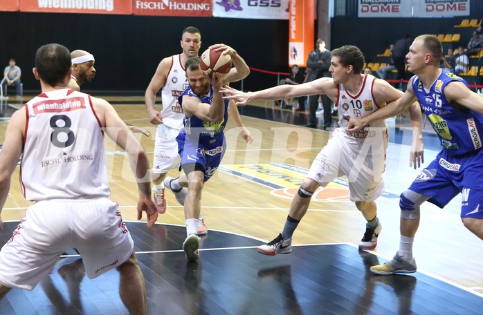 Basketball ABL 2016/17, Grunddurchgang 31.Runde BC Vienna vs. Gmunden Swans