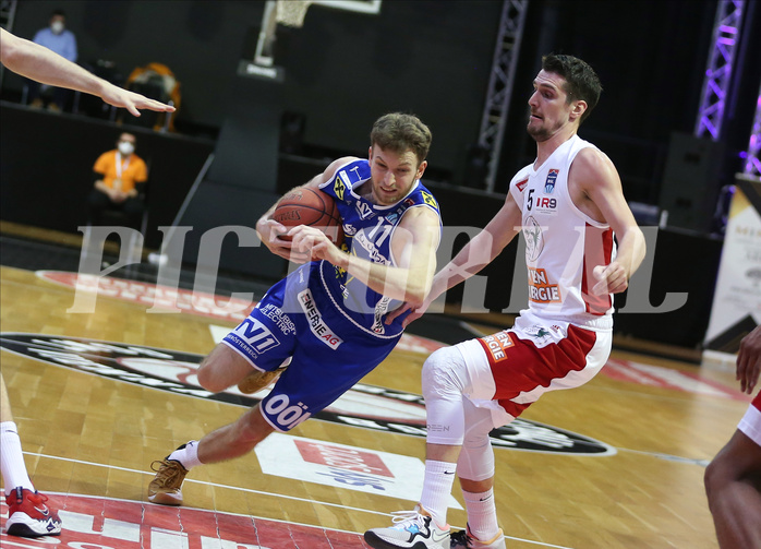 Basketball Superliga 2021/22, Grunddurchgang 18.Runde BC Vienna vs. Gmunden Swans