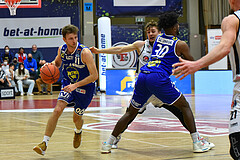 Basketball Superliga 2021/22, Grunddurchgang. 10.Runde Flyers Wels vs. Swans Gmunden