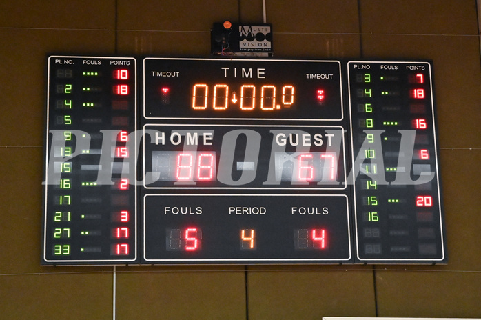 Basketball, Superliga 2024/25, Grunddurchgang 14.Runde, Flyers Wels vs. UBSC Graz,